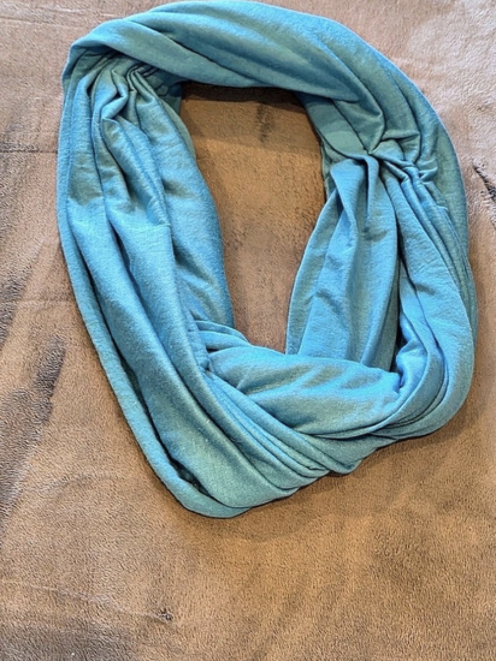 Blue Infinity Scarf